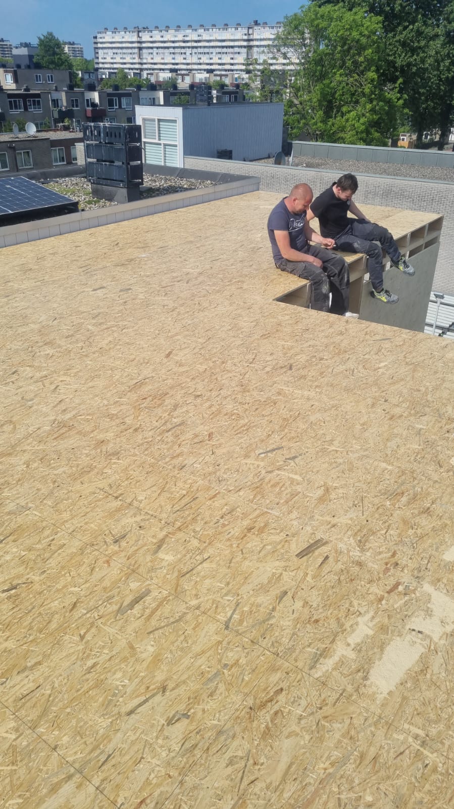 Dakopbouw Amsterdam-Osdorp – dakconstructie en dakplaten, foto 6