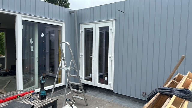 Dakopbouw Amsterdam-Osdorp – gevelbekleding en buitenafwerking, foto 1