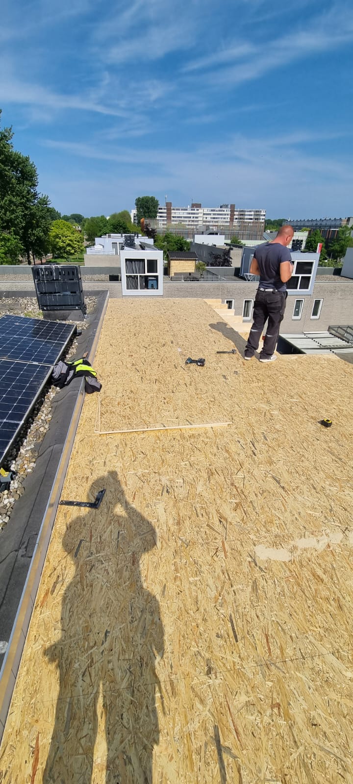 Dakopbouw Amsterdam-Osdorp – dakconstructie en dakplaten, foto 3