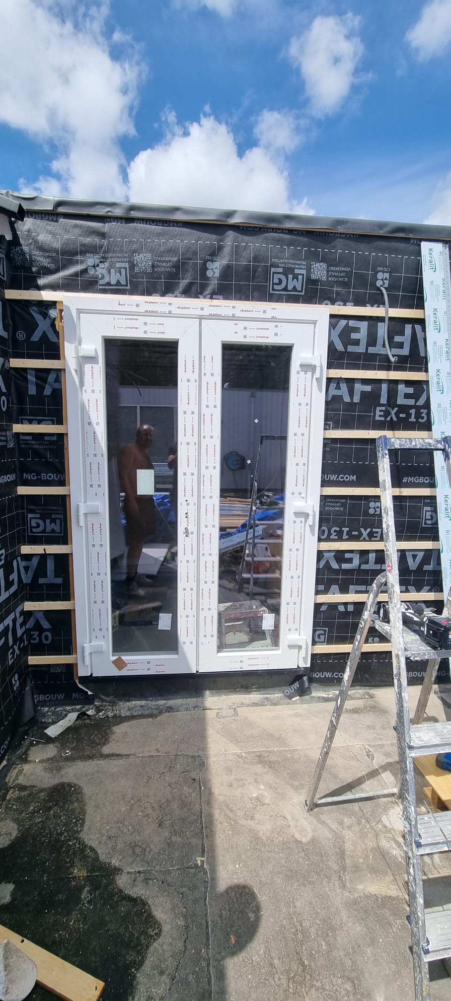 Dakopbouw Amsterdam-Osdorp – werkzaamheden en kozijnmontage, foto 3