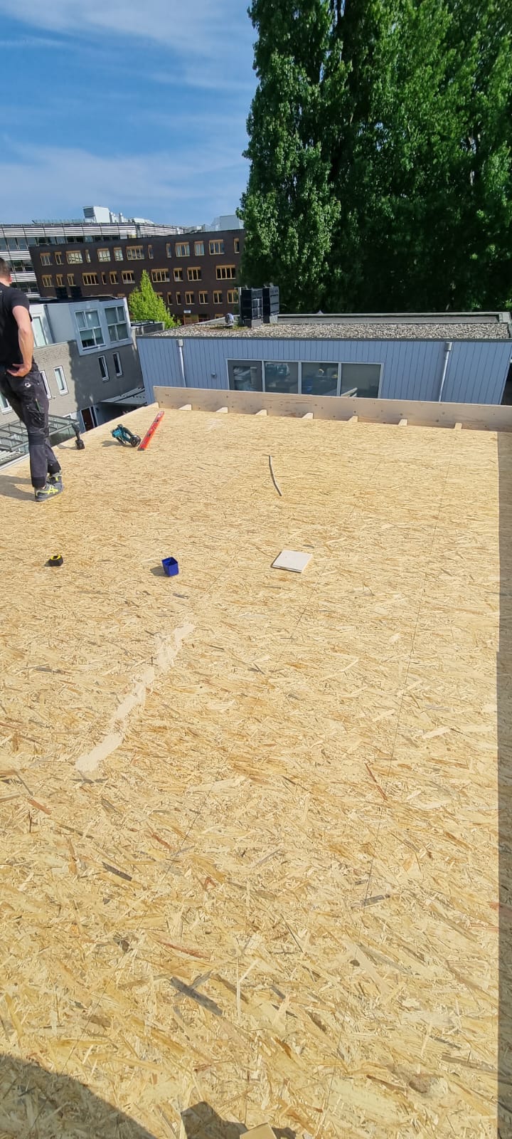Dakopbouw Amsterdam-Osdorp – dakconstructie en dakplaten, foto 4